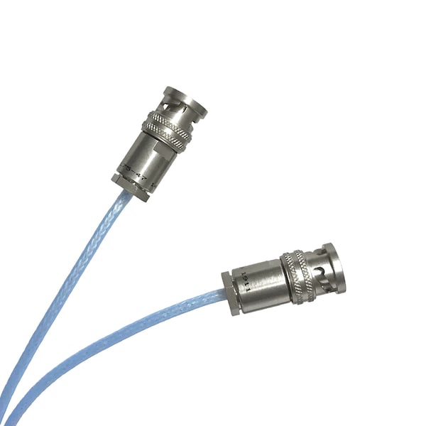 TRB/TRB MIL-STD-1553B Twinax Cable Assembly, 1 ft Length, PL75-47 Connector x2